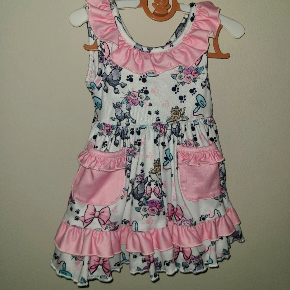 Pink summer dress